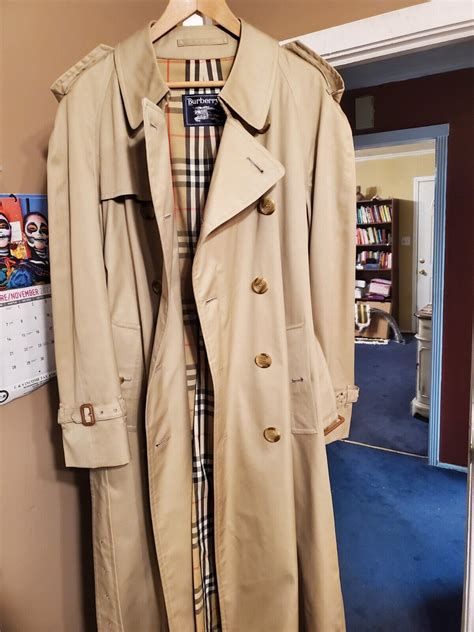 buy used burberry trench coat|authentic Burberry trench coat.